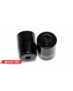 BIKETEC KOŃCÓWKI/CIĘŻARKI KIEROWNICY APRILIA (PATRZ OPIS DODATKOWY) KOLOR CZARNY 2401010000, OEM: AP8161057