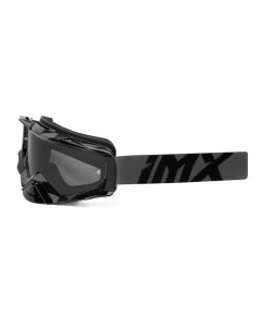 GOGLE IMX DUST GRAPHIC GREY GLOSS/BLACK - SZYBA DARK SMOKE + CLEAR (2 SZYBY W ZESTAWIE)