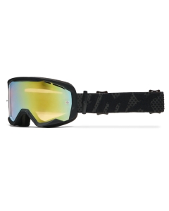 GOGLE IMX ENDURANCE FLIP BLACK MATT/ BLACK - SZYBA IRIDIUM GOLD + CLEAR (2 SZYBY W ZESTAWIE)