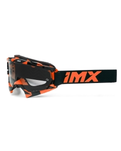 GOGLE IMX MUD GRAPHIC ORANGE GLOSS/BLACK - SZYBA CLEAR (1 SZYBA W ZESTAWIE)