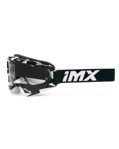 GOGLE IMX MUD GRAPHIC WHITE GLOSS/BLACK - SZYBA CLEAR (1 SZYBA W ZESTAWIE)