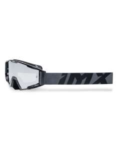 GOGLE IMX SAND GRAPHIC BLACK GLOSS/GREY - SZYBA SILVER IRIDIUM + CLEAR (2 SZYBY W ZESTAWIE)