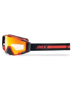 GOGLE IMX SAND RED MATT/BLACK - SZYBA RED IRIDIUM + CLEAR (2 SZYBY W ZESTAWIE)