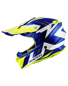 KAPPA 2022/01 KASK KV49 EVO GREAT CROSS KOLOR NIEBIESKI MAT/BIAŁY ROZM. M/58 ( HOMOLOGACJA ECE 22R06 )