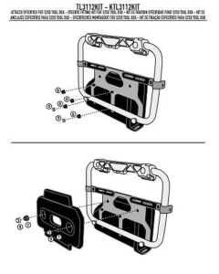 KAPPA MOCOWANIE SKRZYNKI NARZĘDZIOWEJ KS250 DO STELAŻY KL3105 ORAZ KL3112
