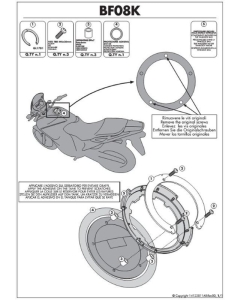 KAPPA MOCOWANIE TANKLOCK DUCATI