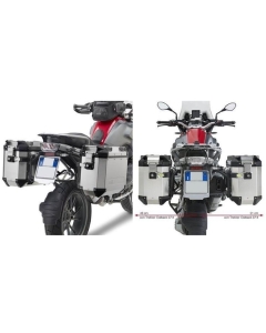 KAPPA STELAŻ KUFRÓW BOCZNYCH MONOKEY CAM SIDE BMW R 1200 GS (13-18), R 1250 GS (19), R 1250 GS Adventure (19) - POD KUFRY KFR K'FORCE ALU