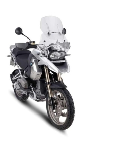 KAPPA SZYBA (DWUCZĘŚCIOWA KOMPLETNA) BMW R 1200 GS (04-12) REGULOWANA AIRFLOW PRZEZROCZYSTA