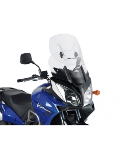 KAPPA SZYBA SUZUKI DL 650/1000 V-STROM (04-11), KAWASAKI KLV 1000 (04-09) REGULOWANA AIRFLOW PRZEZROCZYSTA