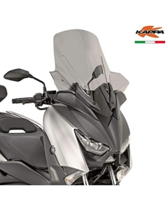 KAPPA SZYBA YAMAHA X-MAX 125 (18), X-Max 300 (17-19), X-MAX 400 (18-19) 64,5 X 57,5 CM PRZYCIEMNIANA