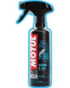 Motul e5 shine&go preparat do czyszczenia motocykla na sucho, bez użycia wody