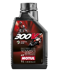 MOTUL OLEJ SILNIK 300V2 4T FL ROAD / OFF ROAD FACTORY LINE RACING 10W50 1L (SYNTETYCZNY)