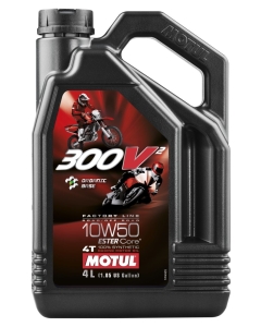 MOTUL OLEJ SILNIK 300V2 4T FL ROAD / OFF ROAD FACTORY LINE RACING 10W50 4L (SYNTETYCZNY)