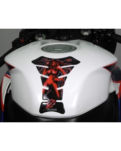 TANK PAD KEITI DEVIL BLACK/RED