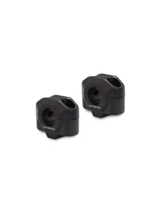 ZESTAW PODWYŻSZAJĄCY KIEROWNICĘ 22MM, PODWYŻSZENIE 20MM SW-MOTECH BLACK